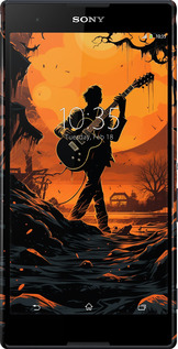 3D пластиковий глянцевий чехол Чохол для телефону для Sony Xperia T2 Ultra Dual D5322 - 5958c-92 изображение 