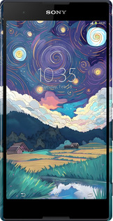 3D пластиковий глянцевий чехол Креативний арт для Sony Xperia T2 Ultra Dual D5322 - 6322c-92 изображение 