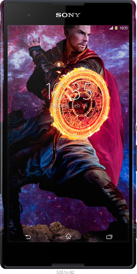 3D пластиковый матовый чехол № 5351 для Sony Xperia T2 Ultra Dual D5322 - 5351m-92 изображение 