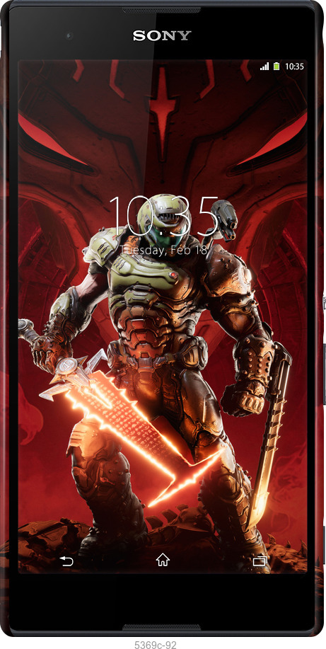 3D пластиковый матовый чехол № 5369 для Sony Xperia T2 Ultra Dual D5322 - 5369m-92 изображение 