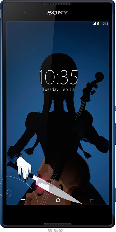 3D пластиковый матовый чехол Wednesday для Sony Xperia T2 Ultra Dual D5322 - 5515m-92 изображение 