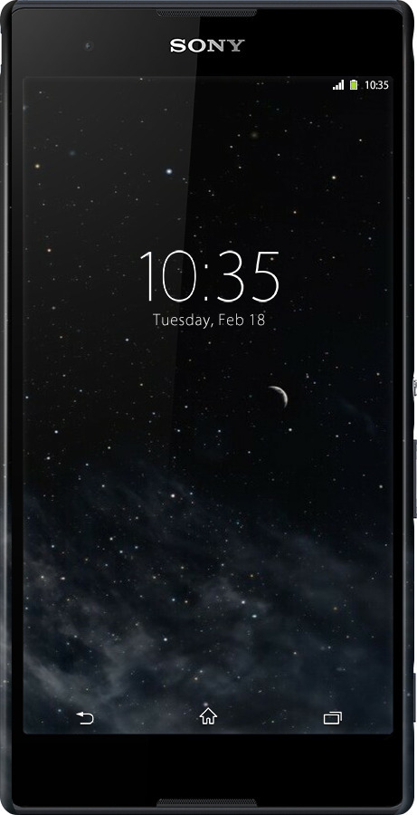 3D пластиковий глянцевий чехол Нічне небо для Sony Xperia T2 Ultra Dual D5322 - 6451c-92 изображение 