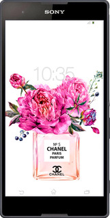 Силиконовый чехол Chanel для Sony Xperia T2 Ultra Dual D5322 - 4906u-92 изображение 