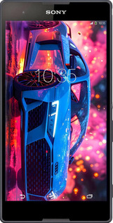 Силиконовый чехол Ауди для Sony Xperia T2 Ultra Dual D5322 - 6286u-92 изображение 