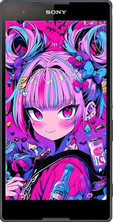 Силіконовий чехол Аніме мілаха для Sony Xperia T2 Ultra Dual D5322 - 6314u-92 изображение 