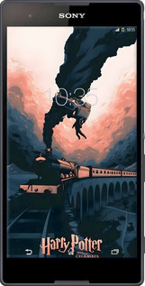 Силиконовый чехол Гарри Поттер для Sony Xperia T2 Ultra Dual D5322 - 6331u-92 изображение 