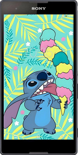 Силіконовий чехол Стіч для Sony Xperia T2 Ultra Dual D5322 - 6361u-92 изображение 