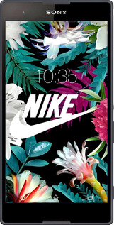 Силіконовий чехол Nike для Sony Xperia T2 Ultra Dual D5322 - 6378u-92 изображение 