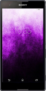 Силиконовый чехол Абстрактная композиция в фиолетовых тонах для Sony Xperia T2 Ultra Dual D5322 - 6478u-92 изображение 