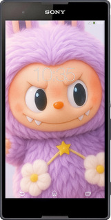 Силіконовий чехол Лабубу для Sony Xperia T2 Ultra Dual D5322 - 6708u-92 изображение 
