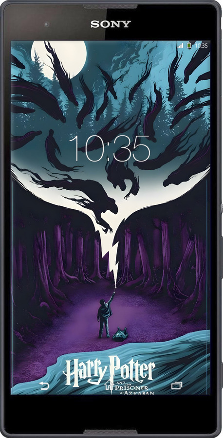 Силиконовый чехол Гарри Поттер 2 для Sony Xperia T2 Ultra Dual D5322 - 6337u-92 изображение 