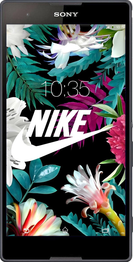 Силіконовий чехол Nike для Sony Xperia T2 Ultra Dual D5322 - 6378u-92 изображение 