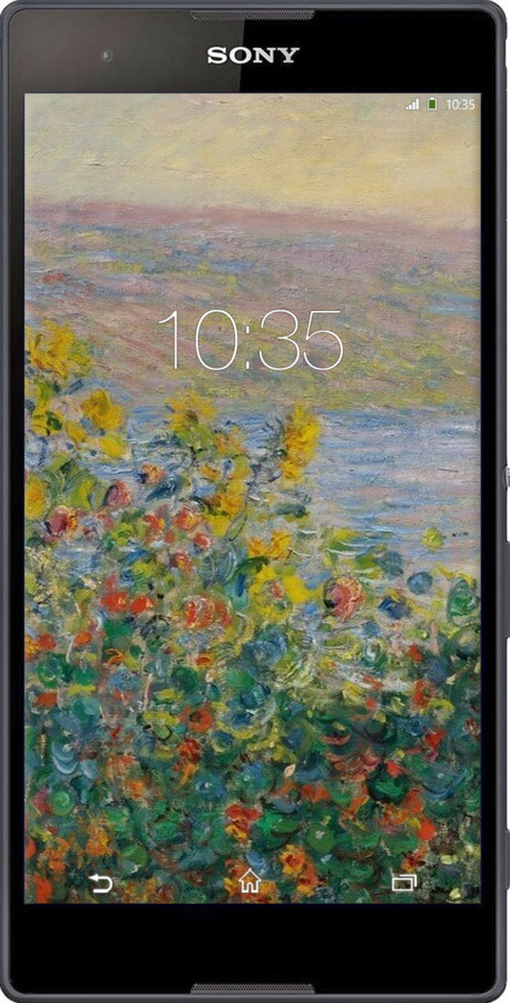 Силиконовый чехол Пейзаж для Sony Xperia T2 Ultra Dual D5322 - 6445u-92 изображение 