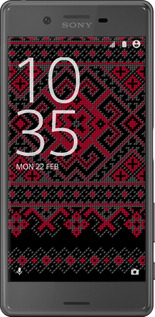 2D пластиковий чехол Вишиванка 52 для Sony Xperia X F5122 - 1763t-446 изображение 