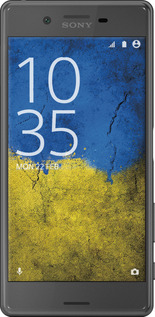 2D пластиковый чехол Флаг Украины 2 для Sony Xperia X F5122 - 401t-446 изображение 