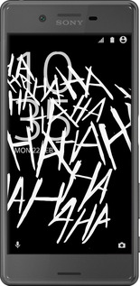 2D пластиковый чехол joker hahaha для Sony Xperia X F5122 - 4509t-446 изображение 
