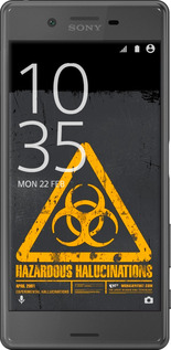 2D пластиковый чехол biohazard 28 для Sony Xperia X F5122 - 4846t-446 изображение 