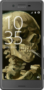 2D пластиковый чехол Винсент Ван Гог. Череп для Sony Xperia X F5122 - 5544t-446 изображение 