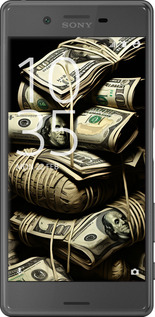 2D пластиковый чехол Big money для Sony Xperia X F5122 - 5666t-446 изображение 