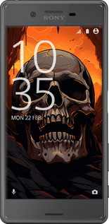 2D пластиковий чехол Черв пещері для Sony Xperia X F5122 - 5959t-446 изображение 