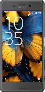 2D пластиковый чехол Желто-голубые бабочки для Sony Xperia X F5122 - 6046t-446 изображение 