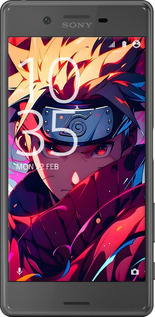 2D пластиковый чехол Наруто для Sony Xperia X F5122 - 6274t-446 изображение 