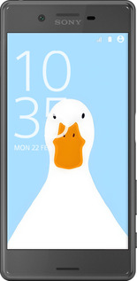 2D пластиковый чехол Гусь для Sony Xperia X F5122 - 6350t-446 изображение 