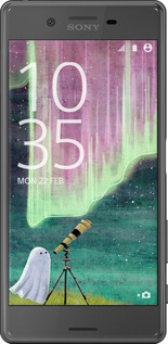 2D пластиковый чехол Привидение и звезды для Sony Xperia X F5122 - 6443t-446 изображение 