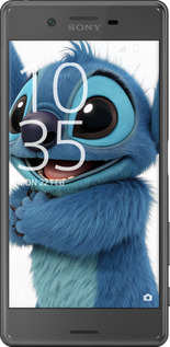 2D пластиковий чехол Стіч 1 для Sony Xperia X F5122 - 6686t-446 изображение 