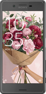 2D пластиковый чехол Пионы 1 для Sony Xperia X F5122 - 6705t-446 изображение 