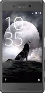 2D пластиковый чехол Воющий волк для Sony Xperia X F5122 - 934t-446 изображение 