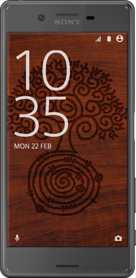 2D пластиковый чехол Узор дерева для Sony Xperia X F5122 - 4119t-446 изображение 