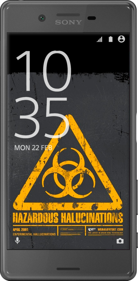 2D пластиковый чехол biohazard 28 для Sony Xperia X F5122 - 4846t-446 изображение 