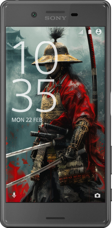 2D пластиковый чехол Shogun для Sony Xperia X F5122 - 6078t-446 изображение 