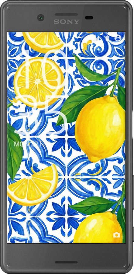 2D пластиковый чехол Grocery Girl Italian Summer для Sony Xperia X F5122 - 6766t-446 изображение 