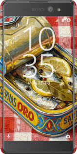 3D пластиковый глянцевый чехол Vintage Sardine Tin Phone для Sony Xperia XA Ultra Dual F3212 - 6772c-391 изображение 