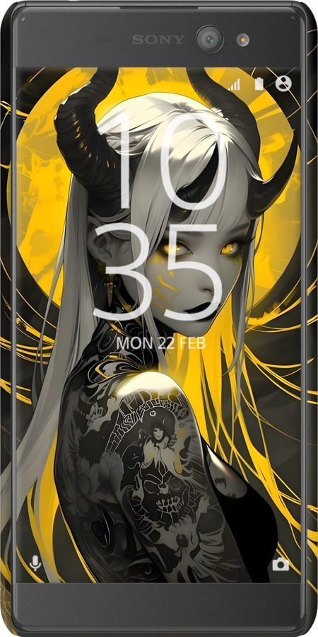 3D пластиковий глянцевий чехол Аніме демон 2 для Sony Xperia XA Ultra Dual F3212 - 6309c-391 изображение 