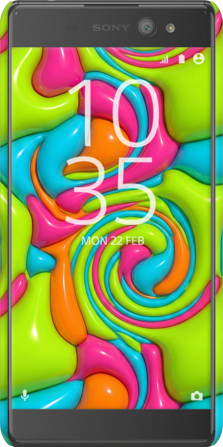 3D пластиковий глянцевий чехол Y2K Jelly Dream для Sony Xperia XA Ultra Dual F3212 - 6780c-391 изображение 