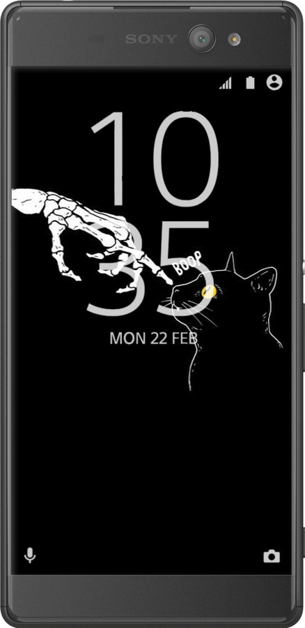 2D пластиковий чехол Кішка для Sony Xperia XA Ultra Dual F3212 - 6505t-391 изображение 