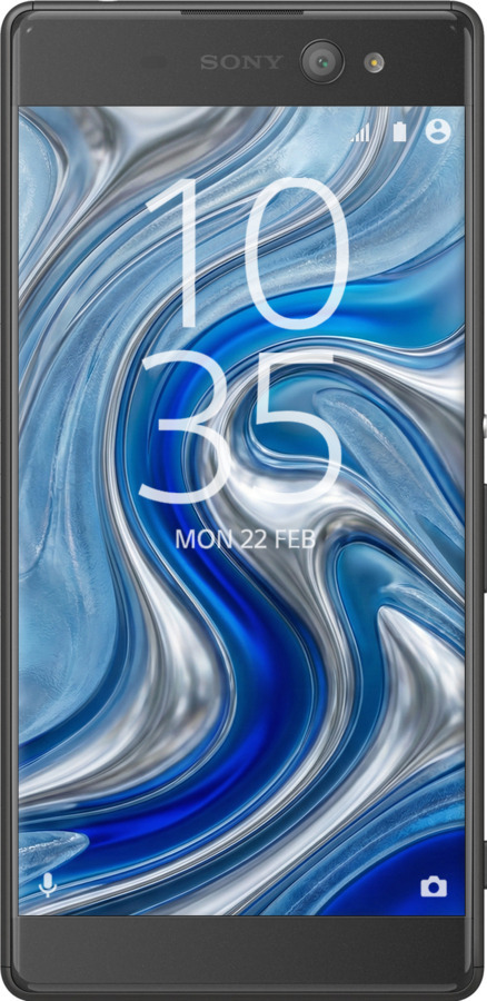 2D пластиковый чехол Liquid Chrome для Sony Xperia XA Ultra Dual F3212 - 6781t-391 изображение 