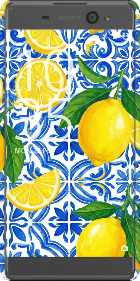 3D пластиковий матовий чехол Grocery Girl Italian Summer для Sony Xperia XA F3112 - 6766m-399 изображение 