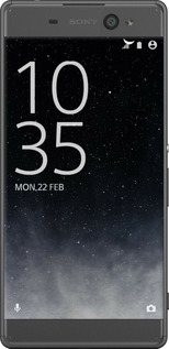 2D пластиковий чехол Голубые облака, Голубая луна для Sony Xperia XA F3112 - 6396t-399 изображение 
