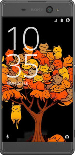 2D пластиковий чехол Дерево та котики для Sony Xperia XA F3112 - 6516t-399 изображение 