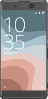 2D пластиковый чехол С синими и розовыми волнами в стиле ретро для Sony Xperia XA F3112 - 6532t-399 изображение 