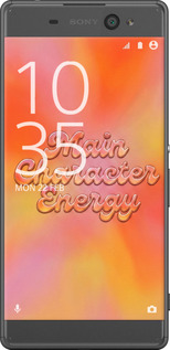 2D пластиковий чехол Aura Gradient Main Character Energy Aesthetic Y2K для Sony Xperia XA F3112 - 6783t-399 изображение 