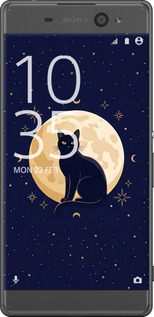 2D пластиковый чехол Cute Cat Celestial/Witchy для Sony Xperia XA F3112 - 6787t-399 изображение 