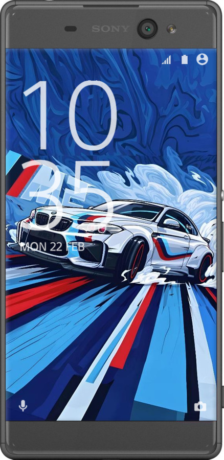 2D пластиковий чехол БМВ для Sony Xperia XA F3112 - 6292t-399 изображение 