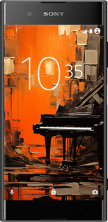 Силиконовый чехол Чехол для телефона Оранжевый Рояль для Sony Xperia XA1 Plus G3412 - 5937u-1129 изображение 