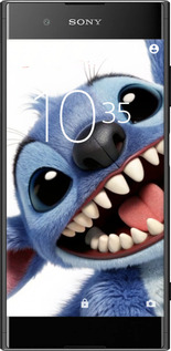 Силіконовий чехол Стіч для Sony Xperia XA1 Plus G3412 - 6684u-1129 изображение 