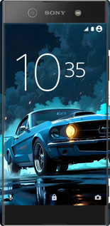 3D пластиковый матовый чехол Форд мустанг для Sony Xperia XA1 Ultra G3212 - 6374m-1237 изображение 